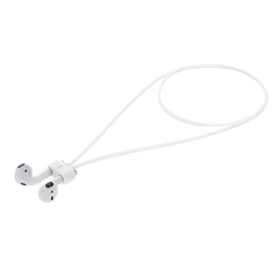 Abbildung von kwmobile Halteband magnetisch für Apple Airpods 1 / 2 3 Pro /2 Headphones Headset Halterung, (1 tlg., 80 cm Kopfhörer Halter Band Strap)