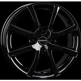 Abbildung von BORBET 4 loch 15Zoll 98mm Alufelge LV4 Schwarz glänzend 8101699 Felge