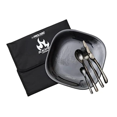 Abbildung von Prologic Blackfire Dining Set (Incl. Sleeve) Camping Besteck