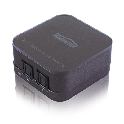 Abbildung von Marmitek Connect TS21, Kabelsplitter, 100 240V AC @ 50 60Hz, Toslink, 46 mm, 24 mm