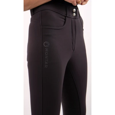 Abbildung von Montar Reithose Ess Megan Highwaist Full Grip Navy 34