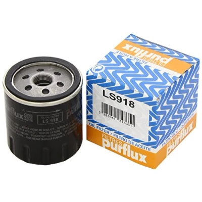Abbildung von PURFLUX LS918 Ölfilter 3/4&quot; 16 Anschraubfilter MERCEDES BENZ: 190, W124 Limousine, SL Cabrio