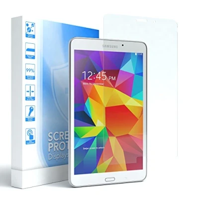 Abbildung von EAZY CASE Displayschutzfolie kompatibel mit Samsung Galaxy Tab 4 7.0&quot; Displayschutz Glas 7 Zoll Glasfolie 9H Härte 0,3mm dünne Tabletschutzfolie Tablet Schutzglas Folie Transparent Ultra Klar