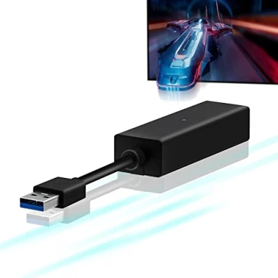 Abbildung von Tolesum PS5/PS5 Slim VR Kamera Adapter für PSVR, PS4 PS Konverter Kabel Kompatibel mit PS5 Konsole, USB 3.0 zu Konsole Spiele Zubehör