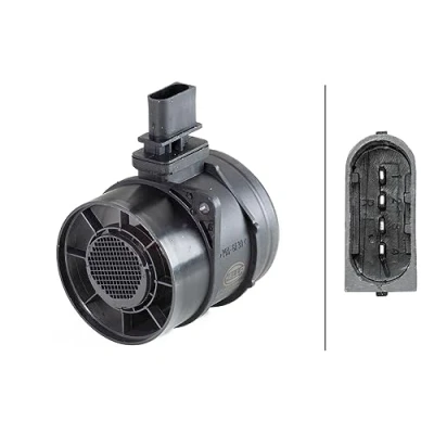 Abbildung von HELLA 8ET 358 095 301 Luftmassenmesser ohne Dichtung MERCEDES BENZ: Vito Bus, Viano, Sprinter 3.5 T Kastenwagen
