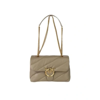 Abbildung von Pinko LOVE PUFF Classic Umhängetasche, Damen, Größe: One Size, Beige