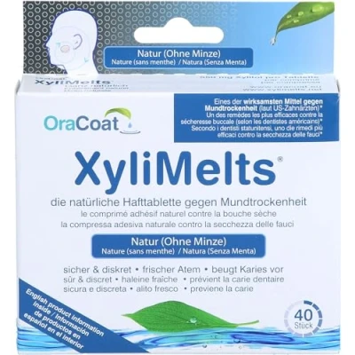 Abbildung von Oracoat Xylimelts Hafttabletten ohne Min 40 St