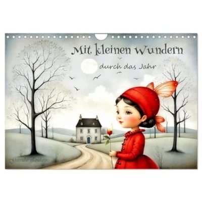 Abbildung von Mit kleinen Wundern durch das Jahr (Wandkalender 2025 DIN A4 quer), CALVENDO Monatskalender