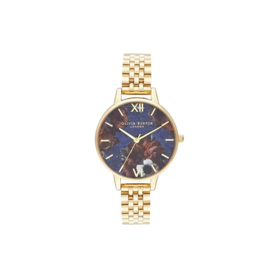 Abbildung von Olivia Burton Damen Analog Quarz Uhr mit Edelstahl Armband OB16SP13