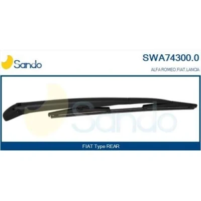 Abbildung von Scheibenwischerarm Casco CWA74300AS hinten ALFA ROMEO: 147, 156 Sportwagon, LANCIA: Y