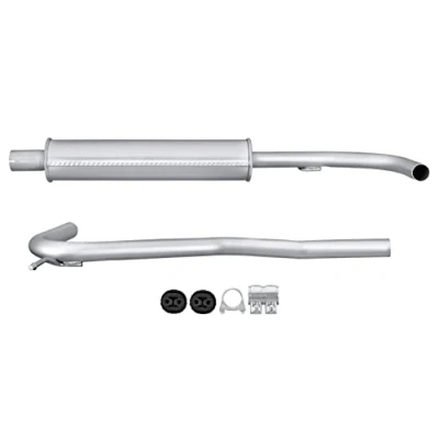 Abbildung von HELLA 8LB 366 020 711 Vorschalldämpfer vorne mit Anbauteilen