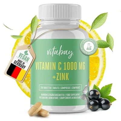 Abbildung von Vitabay Vitamin C 1000 mg + Zink 200 St