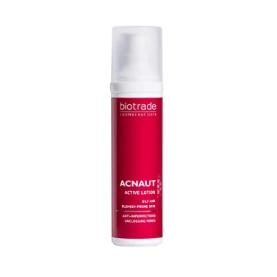 Abbildung von Biotrade Acnaut Activ Lotion Für Fettige und zu Eiterpickeln neigende Haut Beseitigt Komedonen Pickel Rötungen Irritationen gegen eingewachsene Haare 60ml