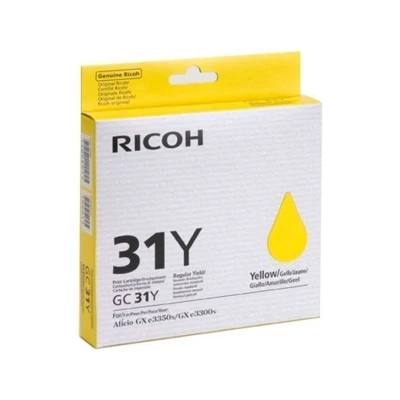 Abbildung von Ricoh 405691 GC 31Y gelpatrone 1.000 Seiten, gelb