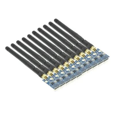 Abbildung von Suoumwa 10 Stück CC1101 433 MHz Funkmodul mit SMA Antenne Funk Transceiver Modul