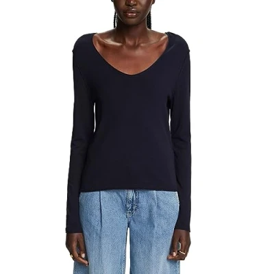 Abbildung von Esprit Strickpullover, Damen, Größe: Medium, Navy