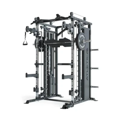 Abbildung von ATLETICA Fortress Multipresse Smith Maschine &amp; 360 Flex Cross System