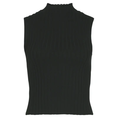 Abbildung von LASCANA Stricktop, aus weichem Rippstrick mit Stehkragen, modisch