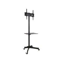 Abbildung von TECHLY TV Wagen Fuer Displays Bildschirme LCD LED 59 140cm 23 55Zoll Ihre Ausstattung bis 25KG VESA max 400X400