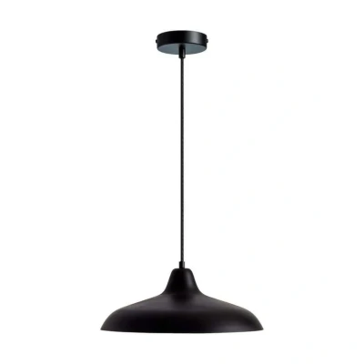 Abbildung von Dyberg Larsen Futura Pendel, schwarz/weiß, Ø 40 cm