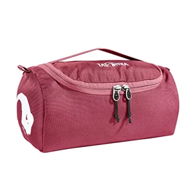 Abbildung von Tatonka Care Barrel Kulturtasche zum Aufhängen mit Spiegel und Fächern (bordeaux red)