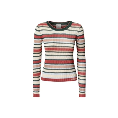 Abbildung von Pepe Jeans North Strickpullover, Damen, Größe: Large, Dark olive green