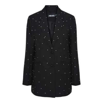 Abbildung von Pieces Pcpeva Blazer, Damen, Größe: Medium, Black