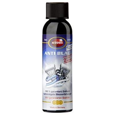 Abbildung von 150ml Autosol Anti blau Edelstahl Auspuff Verfärbungsentferner 1001