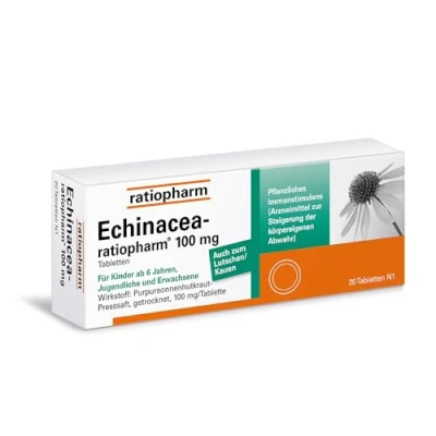 Abbildung von Echinacea ratiopharm 100 mg 20 St