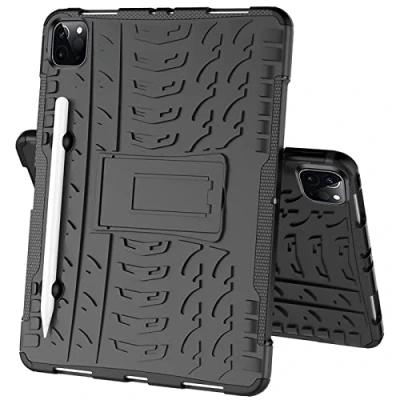 Abbildung von Verco Hülle für iPad Pro 11 (2020), Outdoor Schutzhülle Armor Tablet Case Massiv Cover, Schwarz