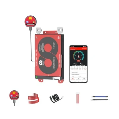 Abbildung von DALY Smart 3S BMS 12V 40A mit WiFi Modul und CAN 485 Kommunikationsschutzplatine für Li ion Lithium Akkupack(3S BMS+RS485+CAN+WiFi Modul，40A)