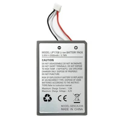 Abbildung von OnlyTech Ersatzakku LIP1708 für PS5 Dualsense BDM 010 Controller (Akku 2000 mAh / 3,65 V 3,7 Wh)