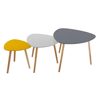 Abbildung von Atmosphera Set bestehend aus 3 Couchtischen Mileo Break Model