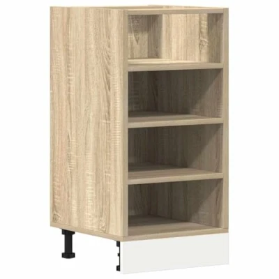 Abbildung von vidaXL Unterschrank Sonoma Eiche 40x44,5x81,5 cm Holzwerkstoff, Küchenschrank, Schrank Küche, Küchenmöbel, Küchenzeile