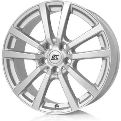 Abbildung von RC Design 5 loch 17Zoll 108mm Alufelge RC25T Kristallsilber lackiert 0620072352 Felge