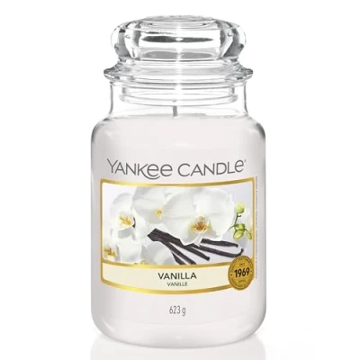 Abbildung von Yankee Candle Duftkerze Large Vanilla 17 cm / ø 11