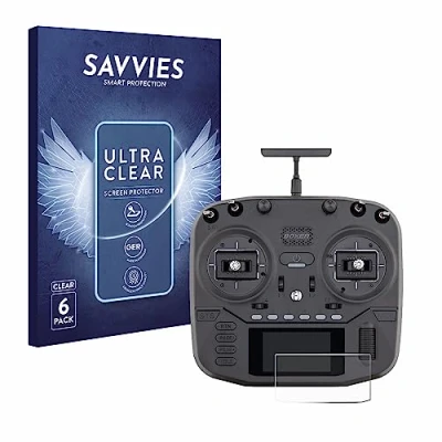 Abbildung von Savvies 6 Stück Schutzfolie für Radiomaster Boxer Displayschutz Folie Ultra Transparent