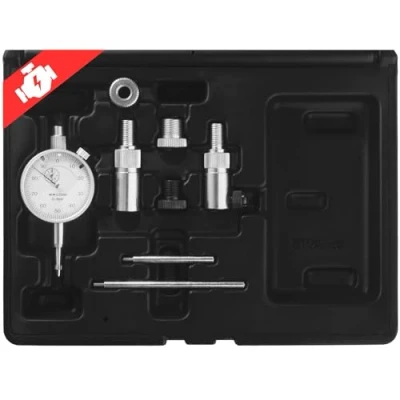 Abbildung von SW Stahl 26118L OT Finder/Totpunkt Finder/Zündzeitpunkt Einsteller/Kolben Messuhr/Zünduhr / 8 teiliges Set/für Motorräder