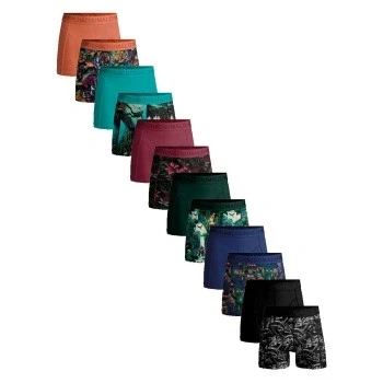 Abbildung von Muchachomalo 12P Cotton Stretch Golden Boxers Mixed Baumwolle Small Herren