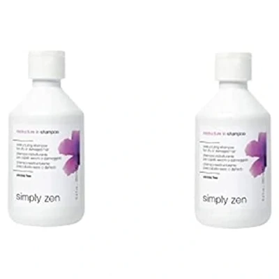 Abbildung von Simply zen Restructure in Shampoo Duo Pack 2 x 250 ml Restrukturierendes für trockenes oder geschädigtes Haar 500 KOSTENLOSER VERSAND