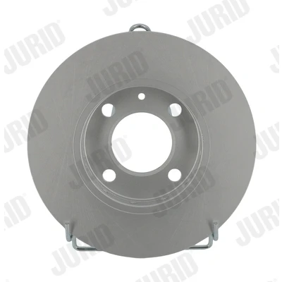 Abbildung von JURID 561981JC Bremsscheibe 239 18 4 100 Belüftet beschichtet mit Schrauben VOLKSWAGEN: Lupo / 3L, Polo III Schrägheck, II Kastenwagen