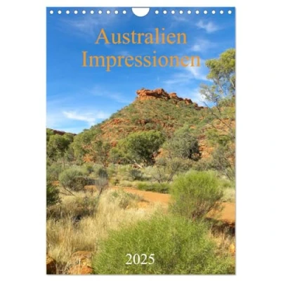 Abbildung von Australien Impressionen (Wandkalender 2025 DIN A4 hoch), CALVENDO Monatskalender