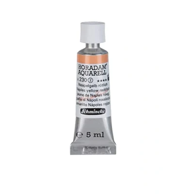Abbildung von Schmincke HORADAM® AQUARELL feinste Künstler Aquarellfarben, Neapelgelb rötlich 5 ml
