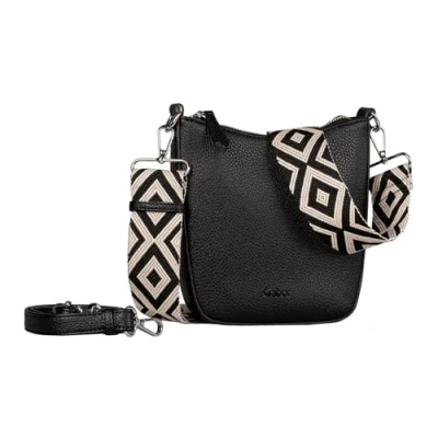Abbildung von Gabor bags Linda Damen Umhängetasche Crossbody Bag Klein Schwarz