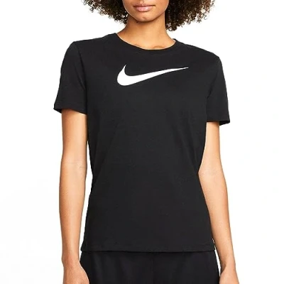 Abbildung von Nike Performance TEE Sport Tshirt, Damen, Größe: Small, Black/(white)