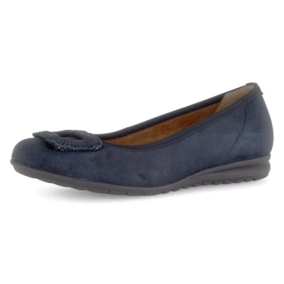 Abbildung von Gabor Comfort Klassischer Ballerina darkblue, Damen, Größe: 36, Dark blue Schuhe