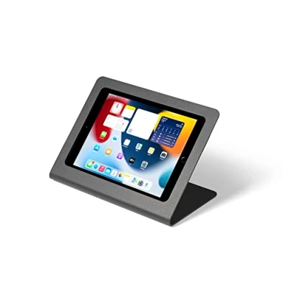 Abbildung von Tabdoq diebstahlsichere Tischhalterung kompatibel mit iPad 10,2 Zoll, schwarz