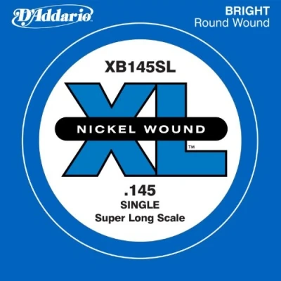 Abbildung von D&#039;Addario XB145SL Einzelsaite (Größe: XL) Nickel Wound 145 Super Long Scale