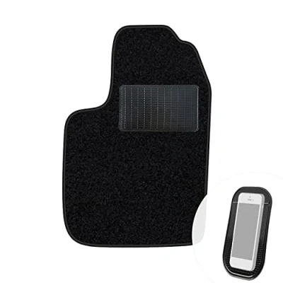 Abbildung von moto MOLTICO Fahrer Fußmatte Auto Velours Fahrerseite Autoteppiche Schwarz Fahrermatte 1 teilig passend für Renault Scenic I 1996 2003