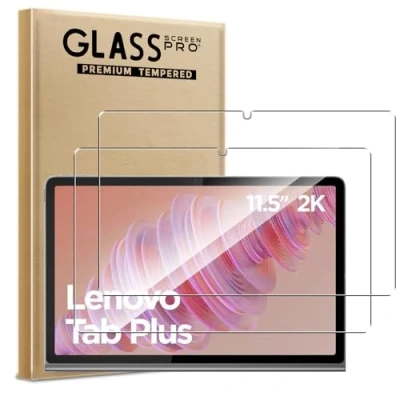 Abbildung von Pollachi [2 Stück Schutzfolie für Lenovo Tab Plus 11.5 2024 Panzerglas Glasfolie,9H Härte,Anti Kratzen,Anti Fingerabdruck,Anti Bläschen,Ultra Klar,Displayschutzfolien Panzer Schutz Glas
